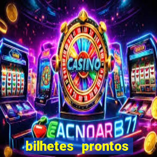 bilhetes prontos futebol hoje